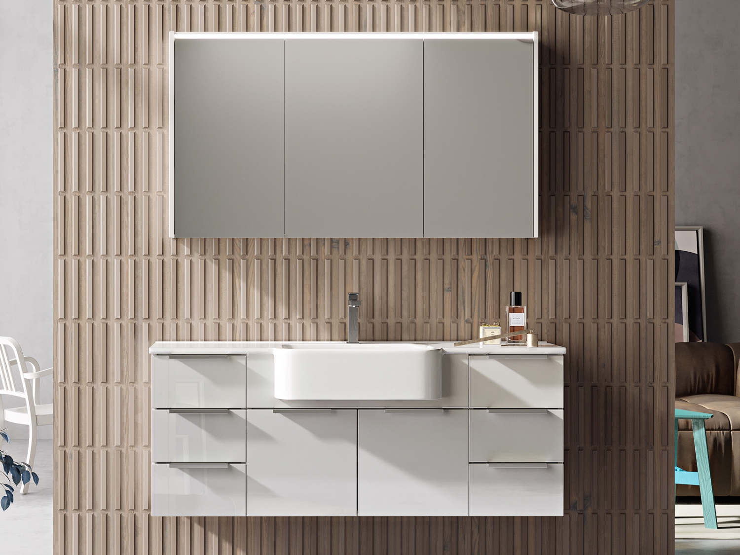 Milos Imex GPM029/BL set doccia incasso bianco opaco | Leroy Merlin